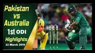 Pakisan Vs Australia 1st ODI Full Highlights || Pak Vs Aus Full Highlights