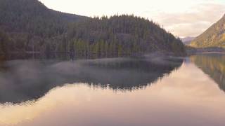 Buntzen Lake Drone Aerial footage in 4K