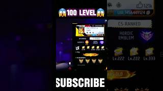 100🔥 LEVEL GUILD🔥 PLAYER IN MY FRIEND LIST🔥😱 #freefire #shortfeed #gaming #trending #shorts #short