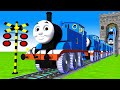 【踏切アニメ】あぶない電車 TRAIN Thomas 🚍 Fumikiri 3D Railroad Crossing Animation #2024