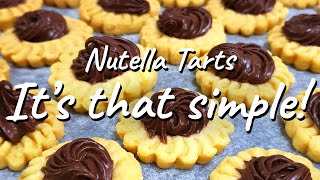 Simple Nutella Tart Recipe!