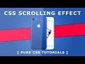 CSS Fixed Background Scrolling Effect - Pure Css Tutorials