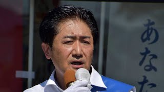 【岐阜県関市長選告示】三輪知生候補が第一声