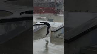 Feeble in the snow ❄️ Full snow edit link in description #shorts #skateboarding