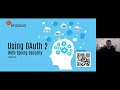 Tech Talks - Java Masterclass: Implementing an OAuth 2 system with Spring Security