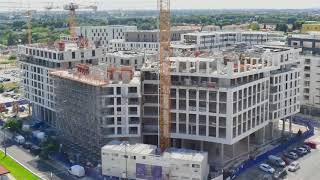 Spectaculaire Timelapse de la construction de l'ensemble PALOMAYA à Montpellier