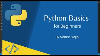 Python Basics for Beginners | Python If Else and Variables |Learn Python in 5 mins | Python Tutorial