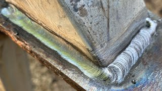 Very few welders teach beginners two continuous welding techniques on thin square pipe