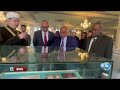 visite du président de l’assemblée nationale et sa délégation à la mosquée cathédrale de moscou.