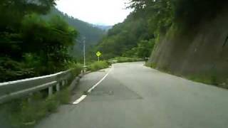 【車載動画】大菩薩峠　下り～R20～道の駅甲斐大和　20100822