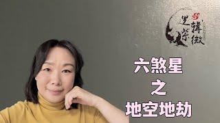 【逻辑紫微】Elisa 六煞星（3） 地空 地劫 ｜ 真的是天坑的星