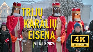 🇱🇹 Trijų Karalių eisena 2025, Vilnius, Lietuva #vilnius #lithuania #lietuva