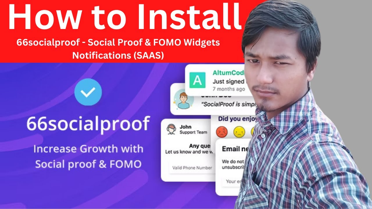 How To Install 66socialproof Social Proof Fomo Widgets Notifications Saas Youtube How To Install 66socialproof Social Proof Fomo Widgets Notifications Saas Youtube