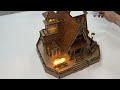 funpola 3d wooden puzzle rural cottage assembly instruction