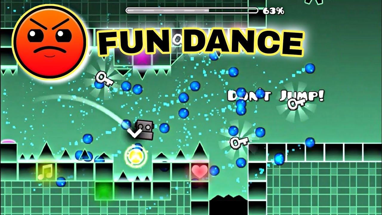 Fun Dance Geometry Dash Youtube