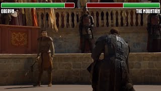 Game of Thrones Season 4 Episode 8: The Viper vs The Mountain full fight HD