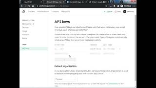 OpenAI : API Key 的取得與刪除