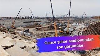 Gəncə şəhər stadionundan son görüntülər 🏟️