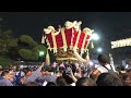 令和五年　2023年　9月30日　百舌鳥八幡宮月見祭　西之町ふとん太鼓