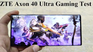 ZTE Axon 40 Ultra - Hardcore Gaming Test (PUBG Mobile, Call of Duty, Injustice 2, Asphalt 9)