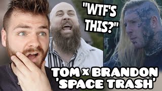 British Guy Reacts to Brandon Hart ft. Tom MacDonald - "SPACE TRASH" REACTION!!