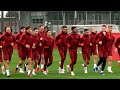 Mainoo and Antony return! | Manchester United train ahead of Galatasaray Champions League match