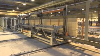 Glulam Beam Processing Line-1 by Doucet Machine -2012