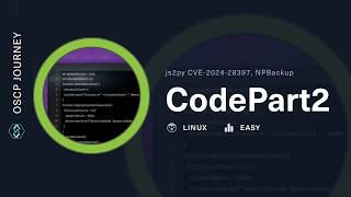 HackTheBox – CodePartTwo Walkthrough | js2py, NPBackup