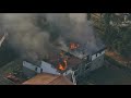 Crews put out massive fire at Atlanta apartment building