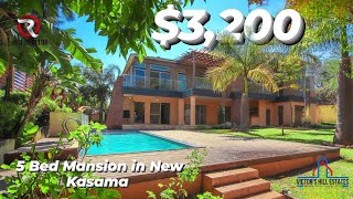 🏡 5 BED ALL EN SUITE MANSION FOR RENT IN NEW KASAMA