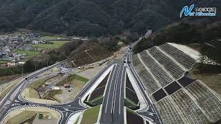 とっとり鳥瞰図（１４）　鳥取―新温泉 ノンストップ　岩美道路開通間近　日本海新聞