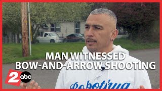 Man says he witnessed deadly bow-and-arrow shooting in Vancouver