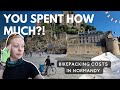 How much does it cost to go bikepacking and cycle-touring in Normandy?