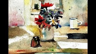 Colorful Flowers Watercolour with Chris Petri ( Part 1 of 2 )