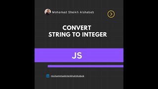 28 Methods to convert a string to an integer in JavaScript