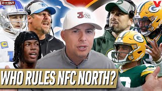 Will Jared Goff & Lions or Jordan Love & Packers dominate NFC North? | TNF Predictions | 3 & Out