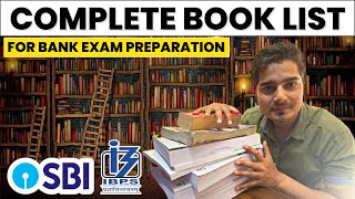 Best Books For Bank Exams | Booklist For SBI | IBPS PO & Clerk Exams | हिंदी में[CC]
