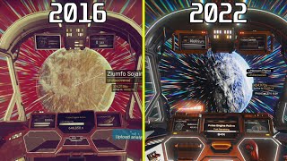 No Man's Sky 2016 vs 2022 Graphics Comparison