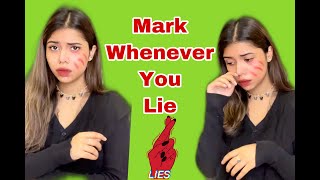 Superpower ~ You get a Mark Whenever you lie😳 @PragatiVermaa @TriptiVerma