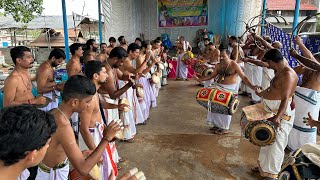 പഞ്ചവാദ്യം - പതികാലം മദ്ദളം താളവട്ടം - സദനം ഭരതരാജൻ - തെന്നിലാപുരം 2024