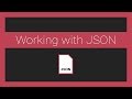 Working with JSON in Node.js