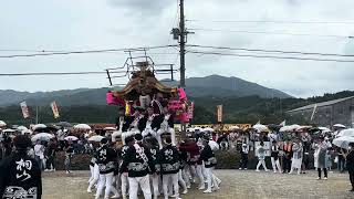 令和6年 桐山だんじり 水分神社宮入