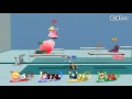 Super Smash Bros Wii U Online Battle Peach vs. Bayonetta vs. Samus vs. Luigi