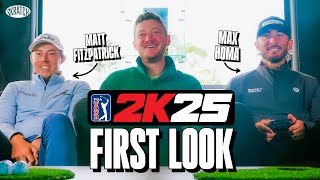 First look at PGA TOUR 2K25 with Max Homa and Matt Fitzpatrick