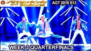 Hans Accordionist Singer Dancer SIMON LOVES IT QUARTERFINALS 3 America's Got Talent 2018 AGT