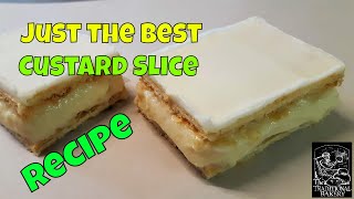 Best Custard Slice Recipe How to make demo at Bakery