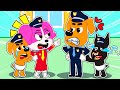 HAPPY OR UNHAPPY FAMILY ??!  So Sad Story | Sheriff Labrador Police Animation