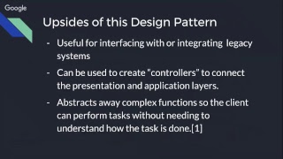 Facade design pattern CS364