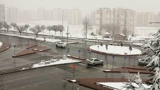 Kayseri gunaydın hayırlı mutlu sabahlar diliyorum herkese Lapa Lapa Kar yağıyor🌨️🌨️🌨️ 38 perşembe🇹🇷🌳