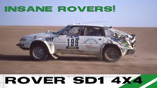 The ROVER SD1 4x4 FORGOTTEN EXTREME Car Uncovered - Rover 3500 De Paoli